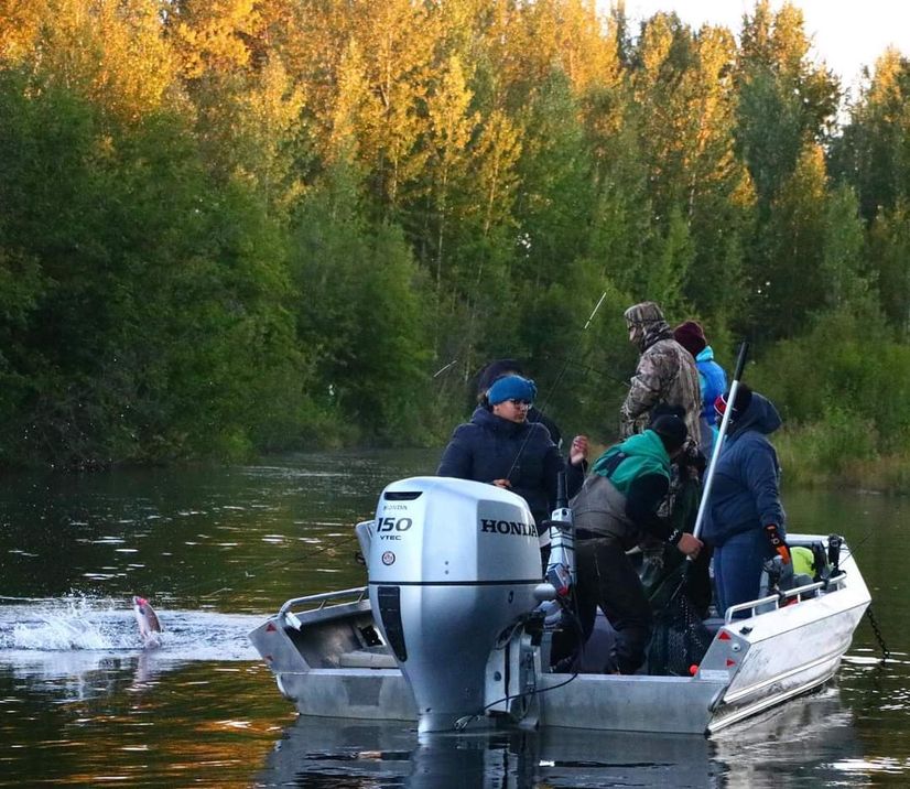 take a guided fishing trip